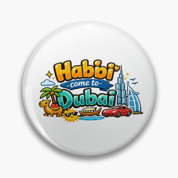 Item preview, Habibi Come to Dubai designed and sold by Newthingzy.
