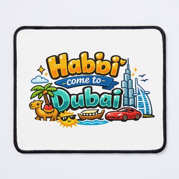 Item preview, Habibi Come to Dubai designed and sold by Newthingzy.
