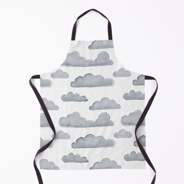 Item preview, Dreamtime Clouds Watercolor Pattern - Snow + Dusk designed and sold by Irene Estelle.