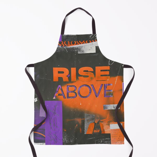 Item preview, Rise Above Vintage Grunge Collage Typography Collection Design designed and sold by ART ATTACK ZONE.