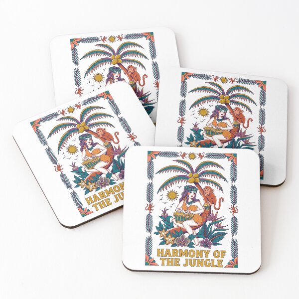 Item preview, Harmony Of Jungle tropical vacation designed and sold by TeeARTHY.