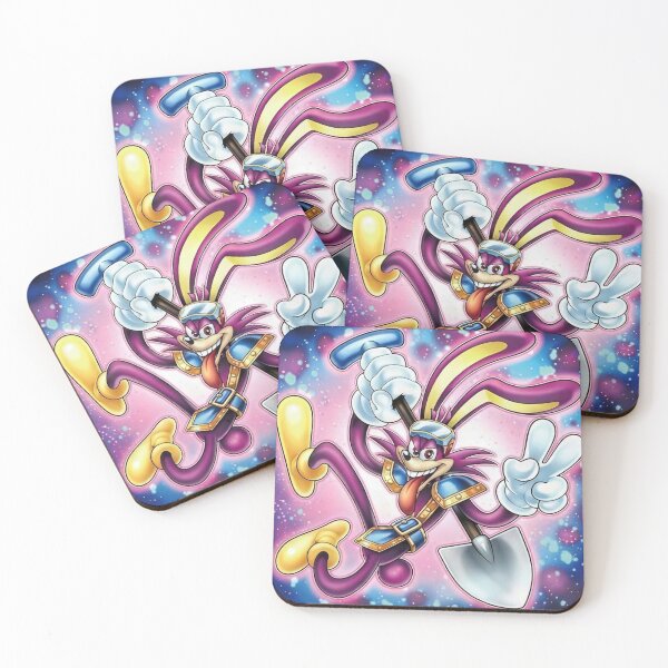 Aperçu de l'œuvre Drôle de lapin noir créée et vendue par Black Saiyan Magician's Merchandise.