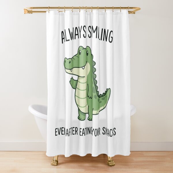 Item preview, Always Smiling Even After Eating Your Snacks Funny Crocodile designed and sold by Owcomm.