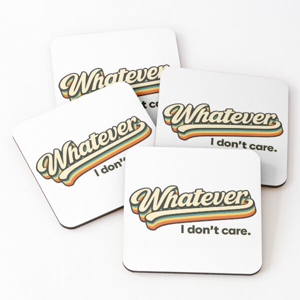 Item preview, Vintage Whatever I Don’t Care Retro Shirt | Funny Sarcastic Graphic Tee | 70s Aesthetic Apparel designed and sold by Giggling Woods Press.