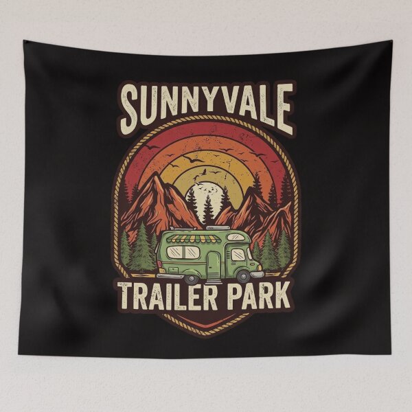 Item preview, Sunnyvale Trailer Park designed and sold by colorsartss.