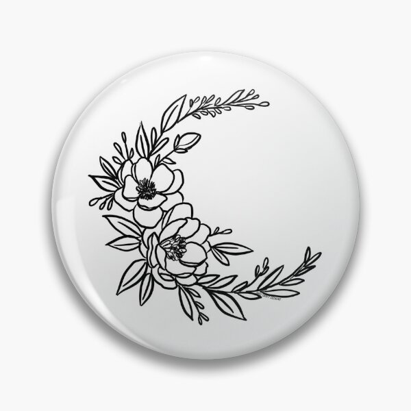 Item preview, The Floral Moon designed and sold by breecraftdesigns.