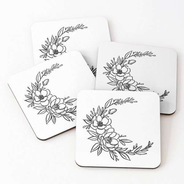 Item preview, The Floral Moon designed and sold by breecraftdesigns.