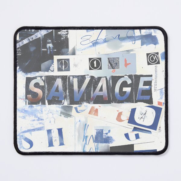 Item preview, Savage Vintage Grunge Collage Typography Collection Design designed and sold by ART ATTACK ZONE.