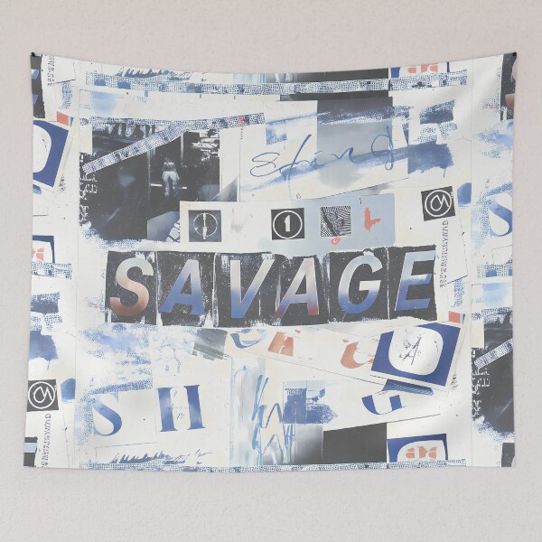 Item preview, Savage Vintage Grunge Collage Typography Collection Design designed and sold by ART ATTACK ZONE.