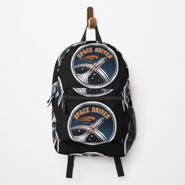 Item preview, Space Driven Rocket Badge – Retro Space Launch Design designed and sold by Altair_.