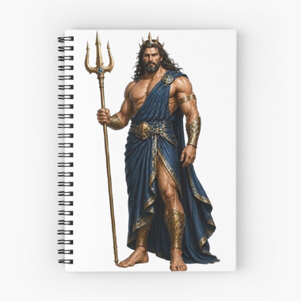 Item preview, Poseidon Greek God Ocean Sea Mythology Design designed and sold by The Dark Files.