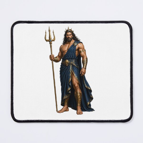 Item preview, Poseidon Greek God Ocean Sea Mythology Design designed and sold by The Dark Files.