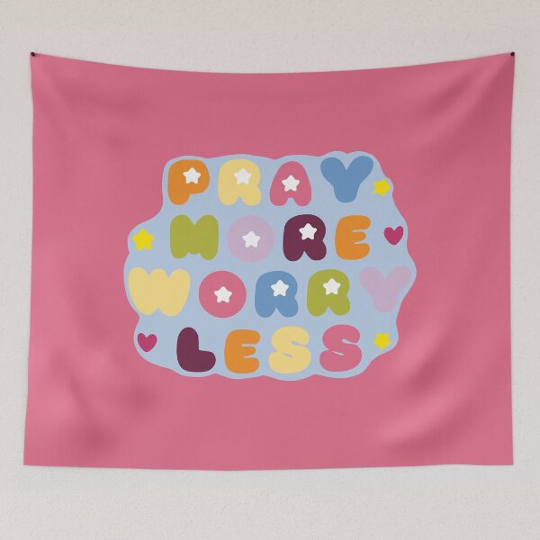 Item preview, Pray More Worry Less designed and sold by Abbiegq.