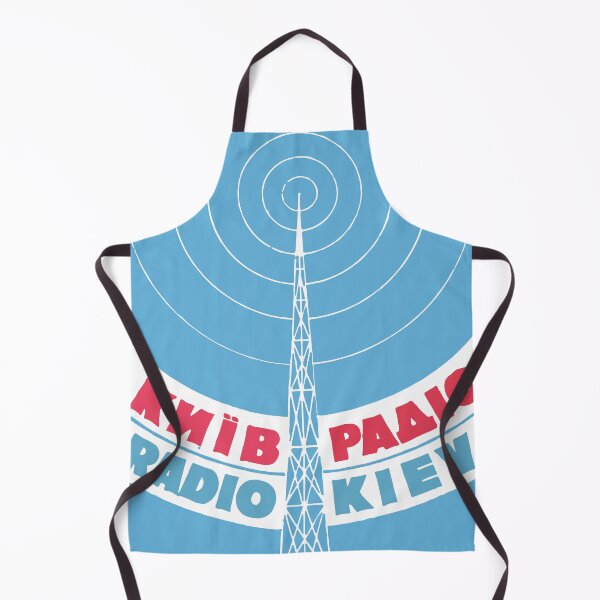 Item preview, Radio Kiev Vintage Poster or sticker designed and sold by PIXEL POP DESIGNS - Beyond the Norm!.