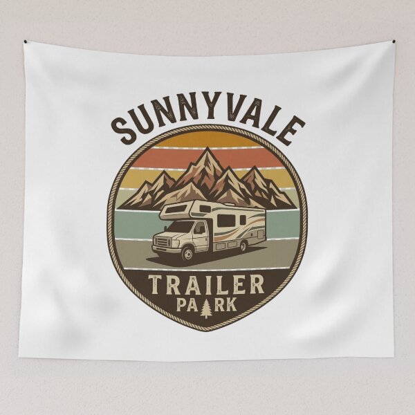 Item preview, Sunnyvale Trailer Park designed and sold by colorsartss.
