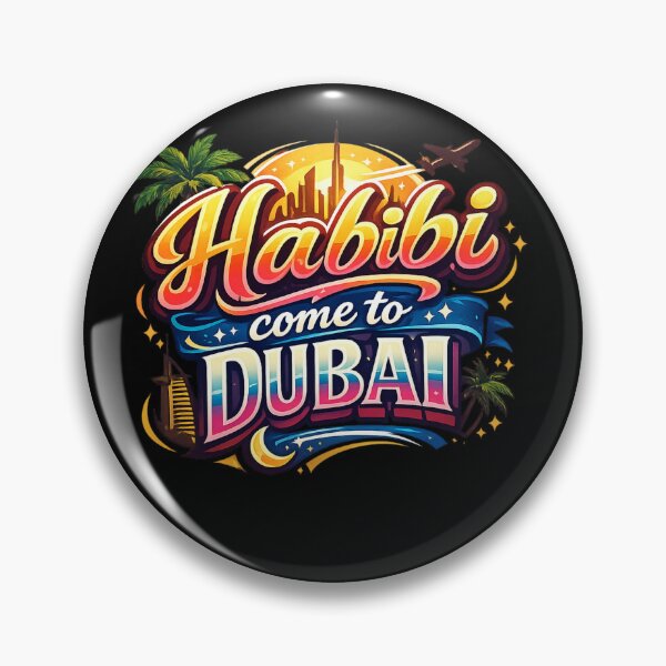 Item preview, Habibi Come to Dubai designed and sold by Newthingzy.