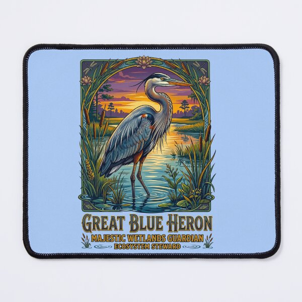 Item preview, Great Blue Heron Majestic designed and sold by TeeARTHY.