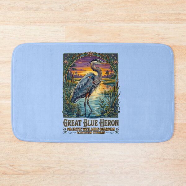 Item preview, Great Blue Heron Majestic   designed and sold by TeeARTHY.