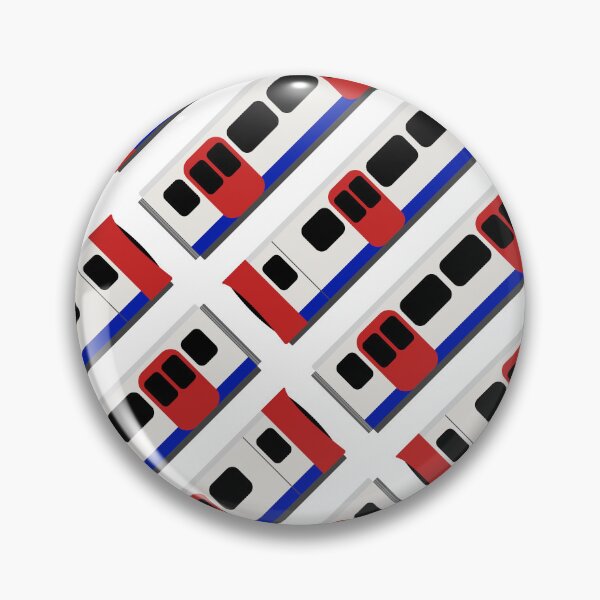 Item preview, Mind the Gap: London Tube Pattern (45 Diagonal) designed and sold by DesignsbyLouiza.
