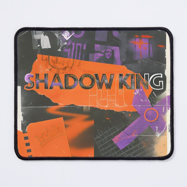 Item preview, Shadow King Vintage Grunge Collage Typography Collection Design designed and sold by ART ATTACK ZONE.