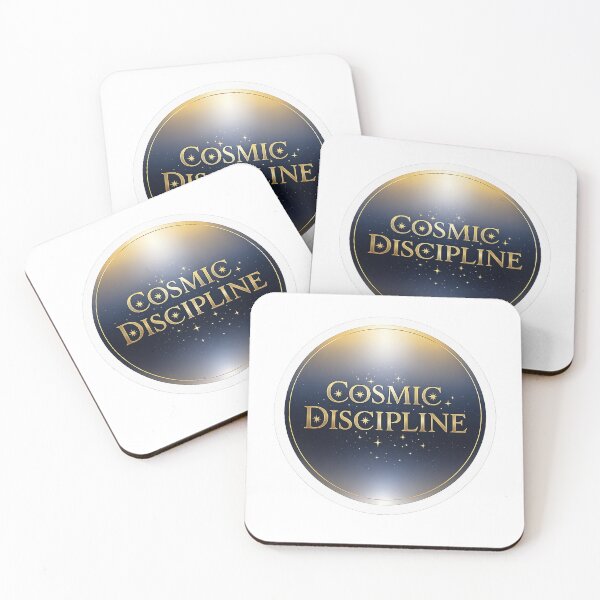 Item preview, Cosmic Discipline – Minimal Space Mindset Typography Design designed and sold by Altair_.