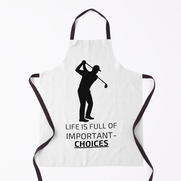 Item preview, Funny Life is Full of Important Choices Golf Gift for Golfers designed and sold by urchoice002.