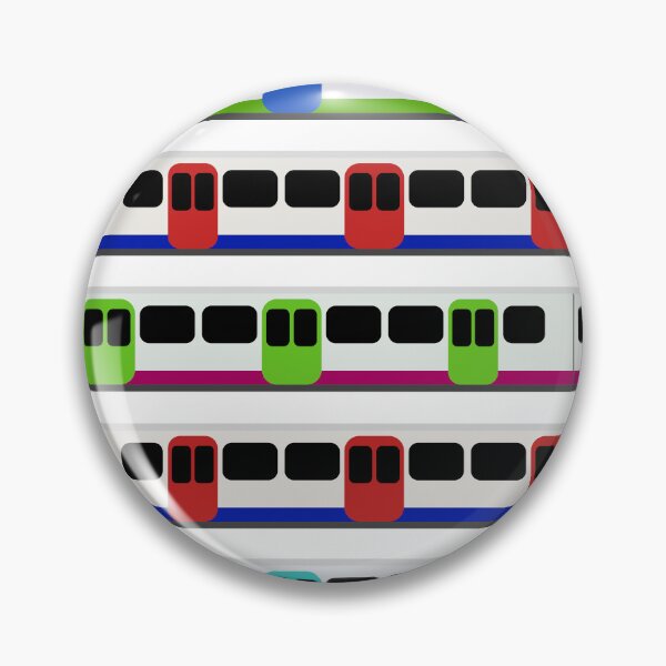 Item preview, Mind the Gap: London Tube Pattern (Colour) designed and sold by DesignsbyLouiza.