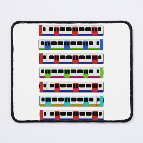 Item preview, Mind the Gap: London Tube Pattern (Colour) designed and sold by DesignsbyLouiza.