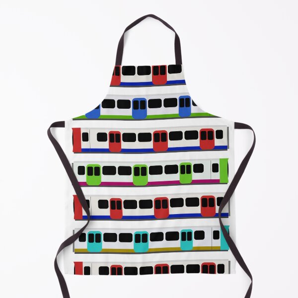 Item preview, Mind the Gap: London Tube Pattern (Colour) designed and sold by DesignsbyLouiza.