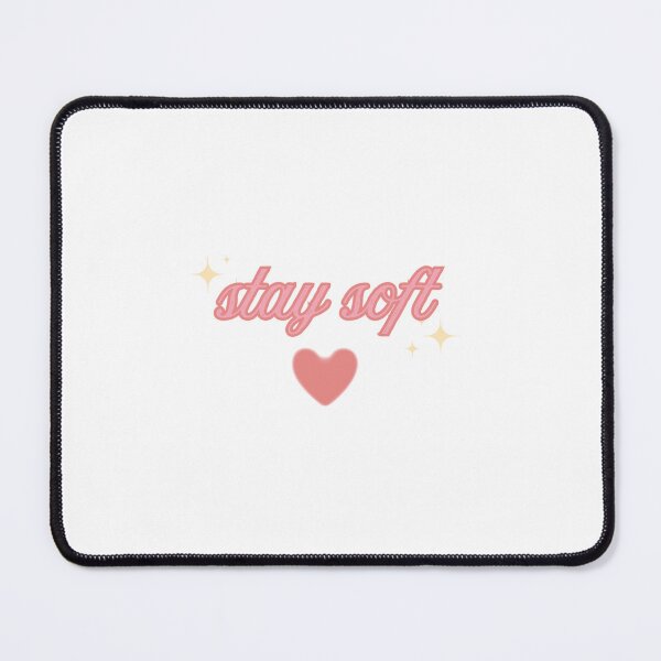 Item preview, Stay Soft Aesthetic Minimal Typography Design designed and sold by muffinvibes.