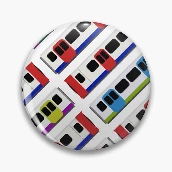 Item preview, Mind the Gap: London Tube Pattern (45 Diagonal Colour) designed and sold by DesignsbyLouiza.