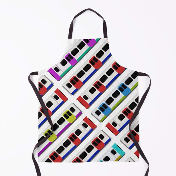 Item preview, Mind the Gap: London Tube Pattern (45 Diagonal Colour) designed and sold by DesignsbyLouiza.
