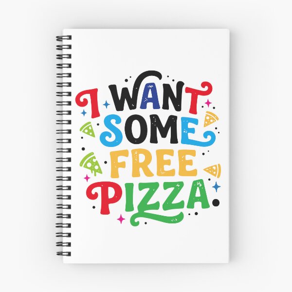 Item preview, I want some free pizza designed and sold by LOVEARTDESIGN.