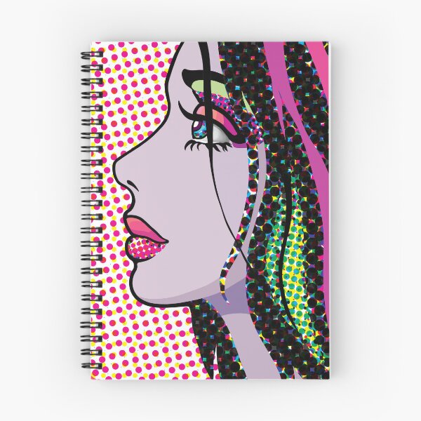 Item preview, Pop Art and Op Art Woman Portrait designed and sold by cremedecolor.