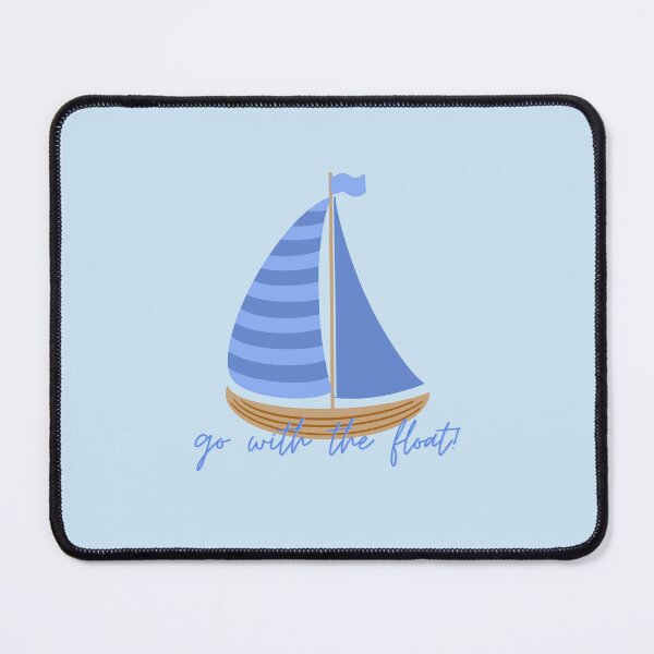 Item preview, Go with the Flow (Float) Sail Boat designed and sold by moodiemerch.