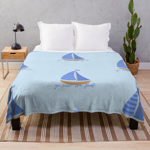 Item preview, Go with the Flow (Float) Sail Boat designed and sold by moodiemerch.