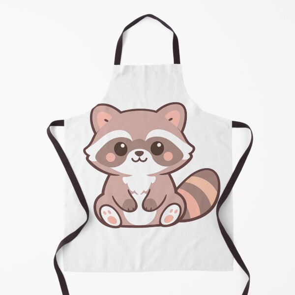 Item preview, Cute Kawaii Raccoon Sitting Sweet Forest Animal Lover designed and sold by Owcomm.