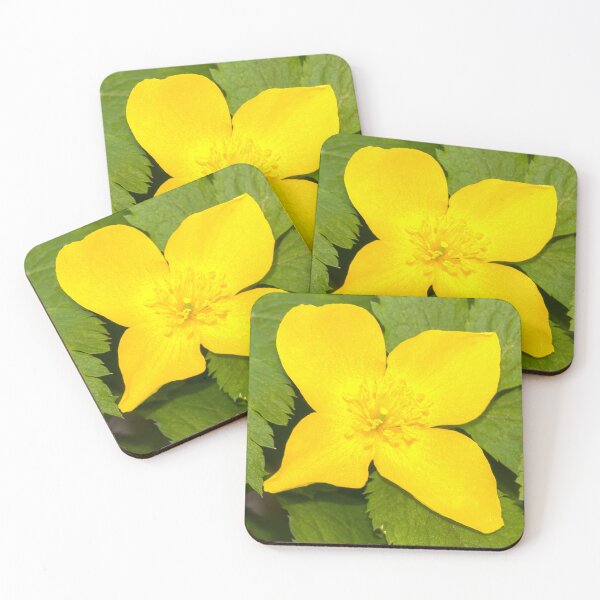Item preview, The Buttercup Tells No Lies — Golden Wildflower Macro Botanical Art designed and sold by Susarellis.