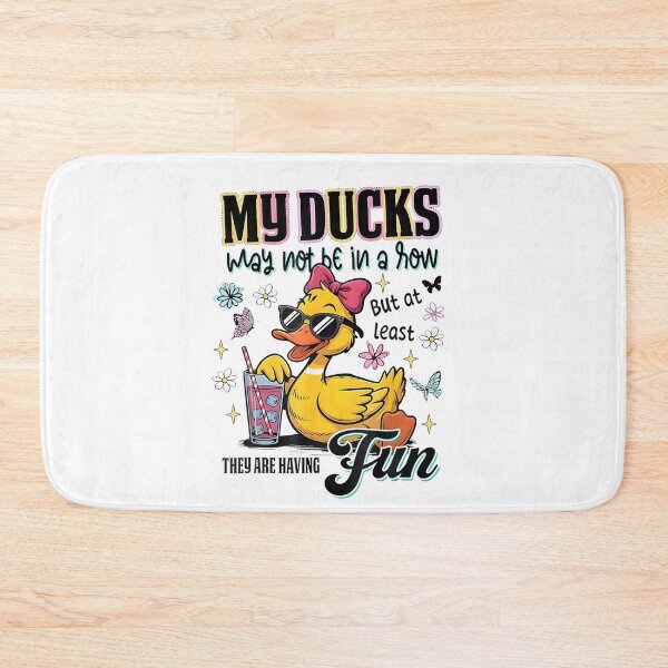 Item preview, My Ducks May Not Be In A Row But They Are Having Fun Funny Summer designed and sold by Ali-printshop.