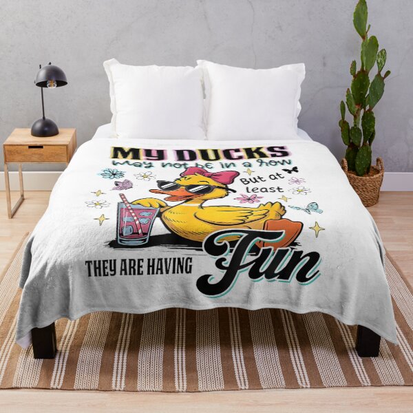 Item preview, My Ducks May Not Be In A Row But They Are Having Fun Funny Summer designed and sold by Ali-printshop.