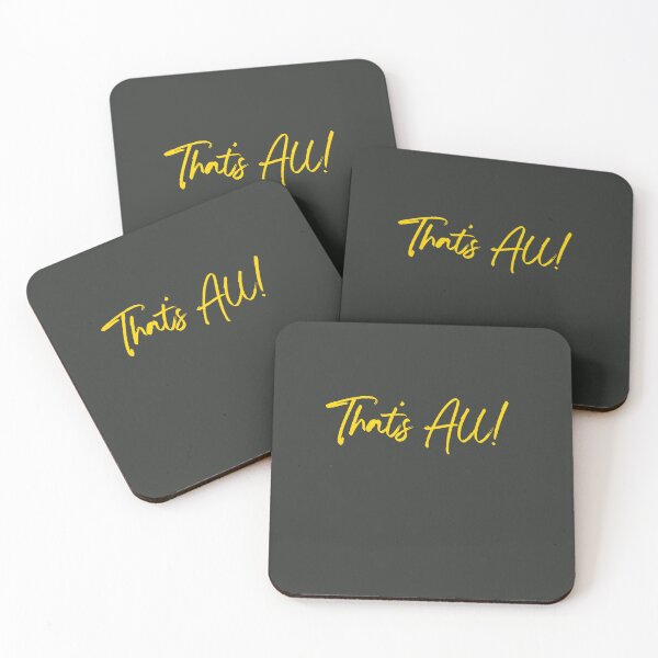 Item preview, That's All! designed and sold by TonsPOD.