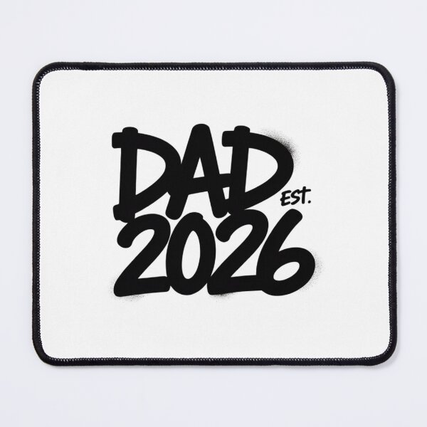 Item preview, Dad Est. 2026 — New Dad Gift T-Shirt V6 designed and sold by DarylWelsh2024.