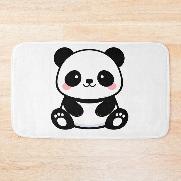 Item preview, Cute Kawaii Panda Bear Sitting designed and sold by Owcomm.