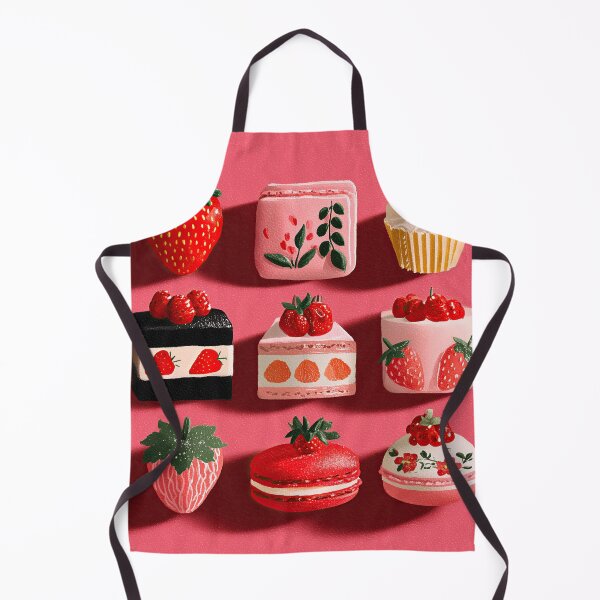 Item preview, Sweet Strawberry Dessert Collection 3D Clay Art designed and sold by colorful-white.