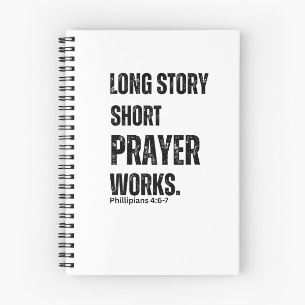 Item preview, Long Story Short Prayer Works designed and sold by Sonshine-Tees.
