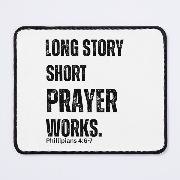 Item preview, Long Story Short Prayer Works designed and sold by Sonshine-Tees.