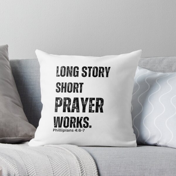 Item preview, Long Story Short Prayer Works designed and sold by Sonshine-Tees.