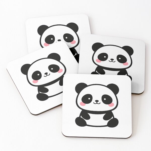 Item preview, Cute Kawaii Panda Bear Sitting designed and sold by Owcomm.