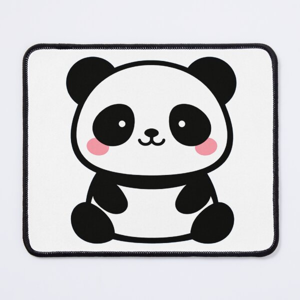 Item preview, Cute Kawaii Panda Bear Sitting designed and sold by Owcomm.