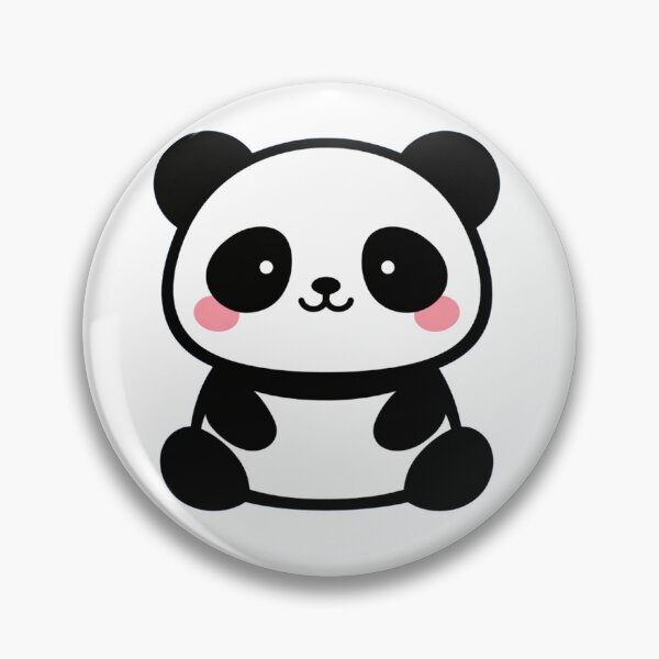Item preview, Cute Kawaii Panda Bear Sitting designed and sold by Owcomm.